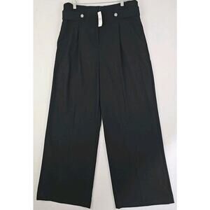 LOFT ~Woman Size 12~ Black "Curvy" Wide Leg Dress Party Evening Wear NWT.